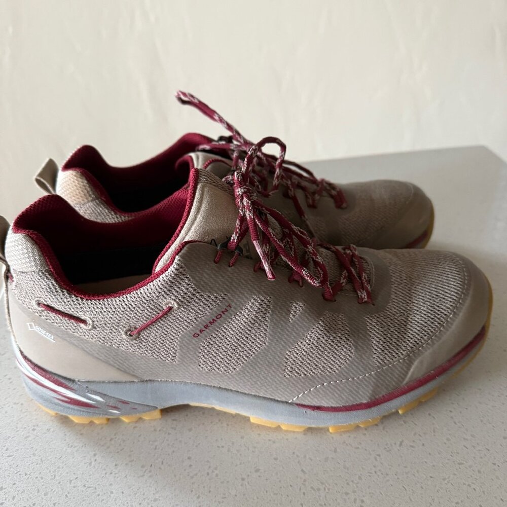 Garmont ATACAMA Low hiking shoes gray/burgandy Gore-tex Vibram